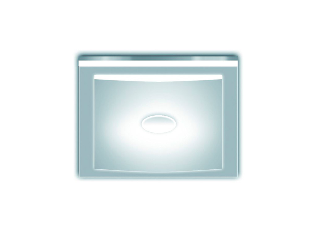 Светильник светодиодный Slide, 1,2Вт, 12В, свет теплый алю, 46х46х10мм