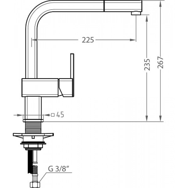 Смеситель AM 60-22 терра