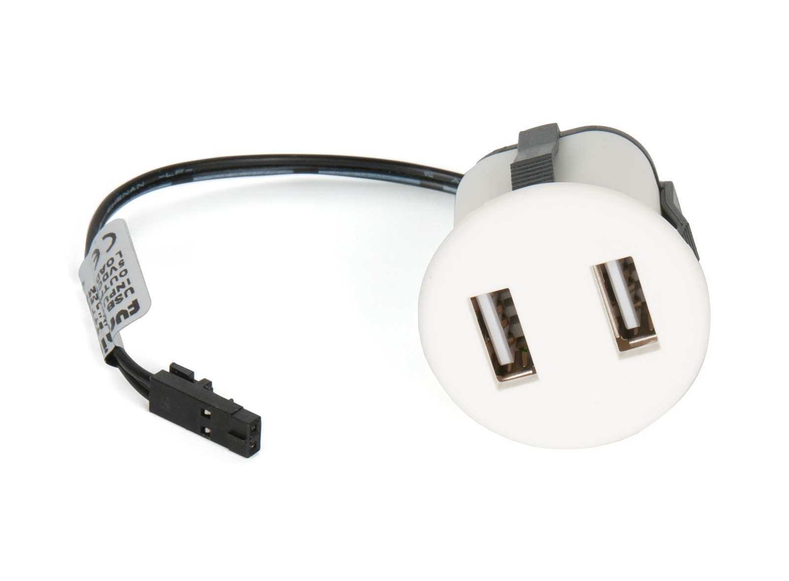 Блок питания USB для светильников, переходник с разъемом MiniPlug белый