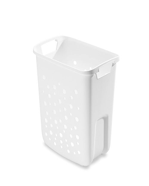 Система хранения белья Laundry-Carrier 45 NEW, 2х33л (ст.арт.3270-45) белая рама, 412-418x528x545мм