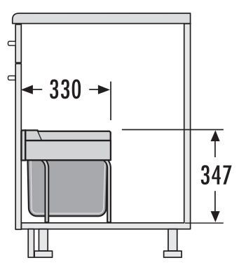 Система выдвижная Space Saving Tandem S NEW, 1*18/1*12л