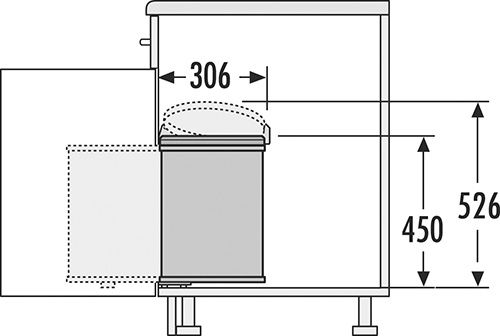 Ведро Big-box 20 л d284х320мм