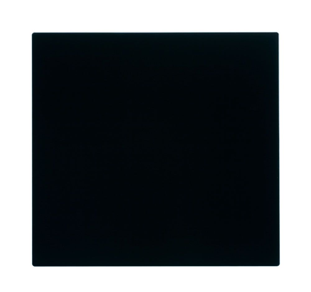 Разделочная доска малая для мойки Horizont 60D  408x394x4 черное стекло