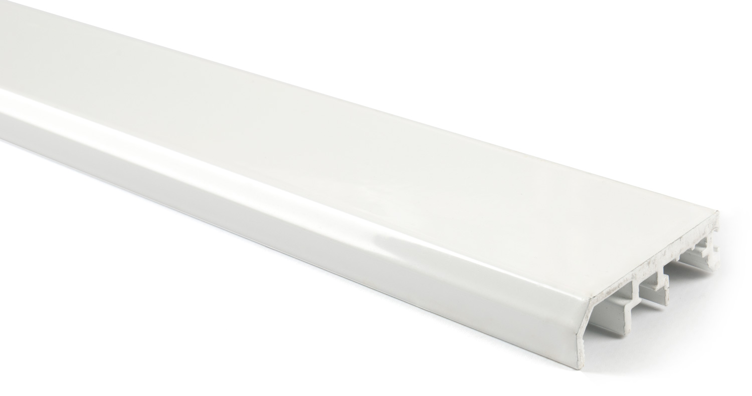 Вертикальный профиль-ручка для Slider (3м) белый