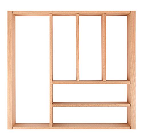 Fit frame. Fit Base лоток из бука для столовых приборов на 600мм 8102.